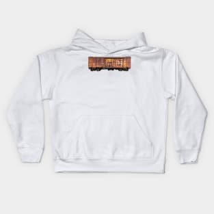 Rusted Rolling Stock Kids Hoodie